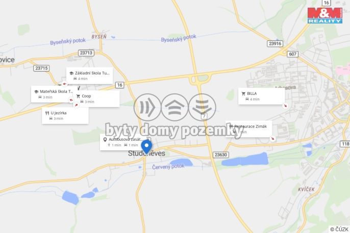 Prodej, Byt 2+1, Studeněves