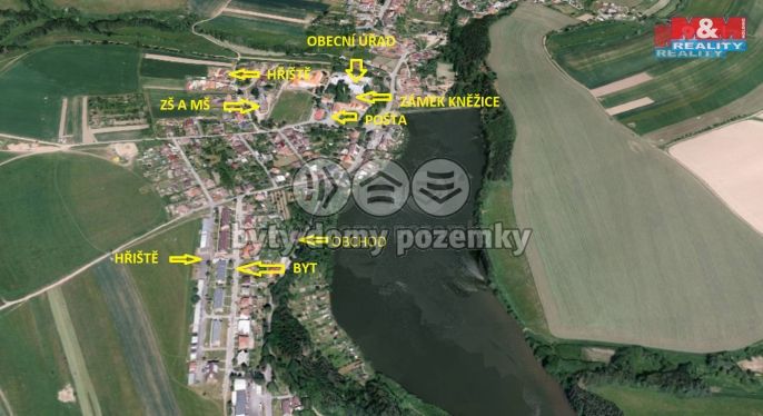 Prodej, Byt 2+1, Kněžice