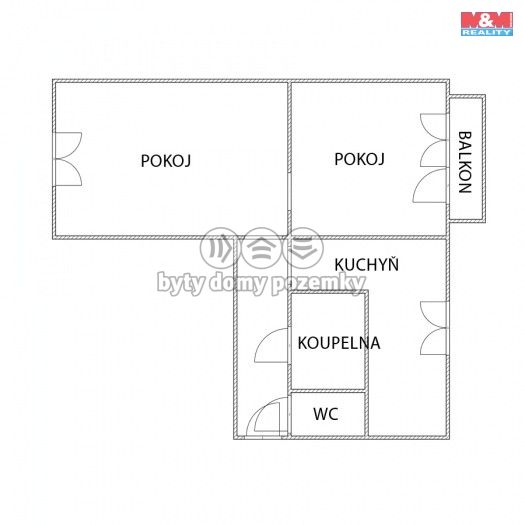Prodej, Byt 2+1, Třinec
