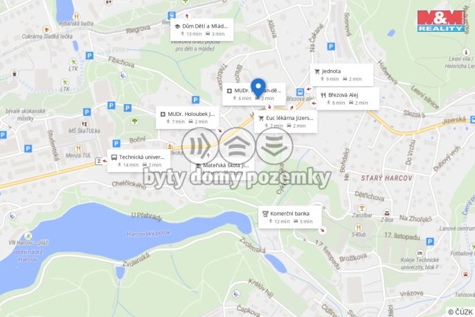 Pronájem, Byt 4+1, Liberec