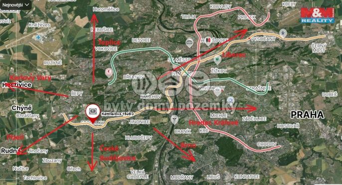 Prodej, Byt 2+kk, Praha