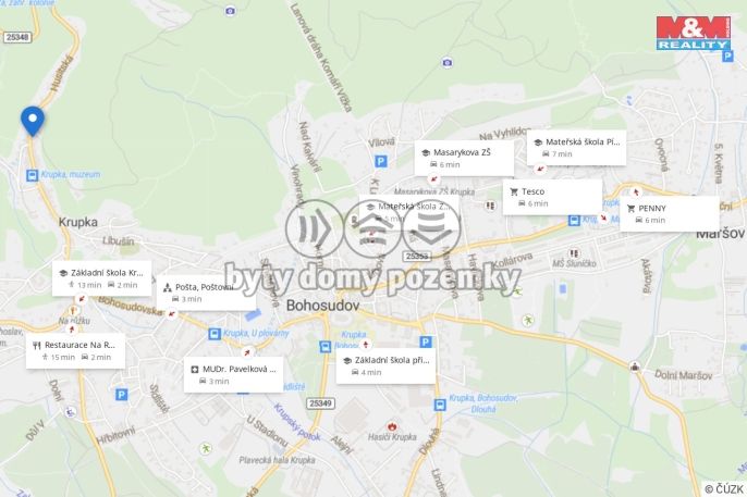 Prodej, Rodinný dům, Krupka