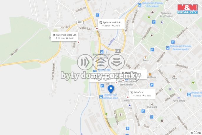 Pronájem, Byt 2+1, Rychnov nad Kněžnou
