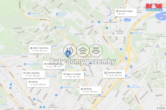 Prodej, Byt 2+1, Chomutov