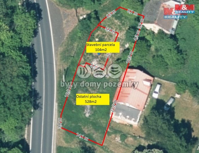 Prodej, Pozemek k bydlení, Bochov