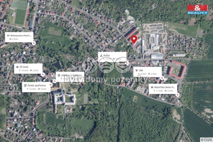 Prodej, Byt 2+kk, Osek