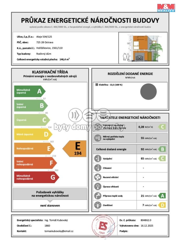 Prodej, Rodinný dům, Ostrava