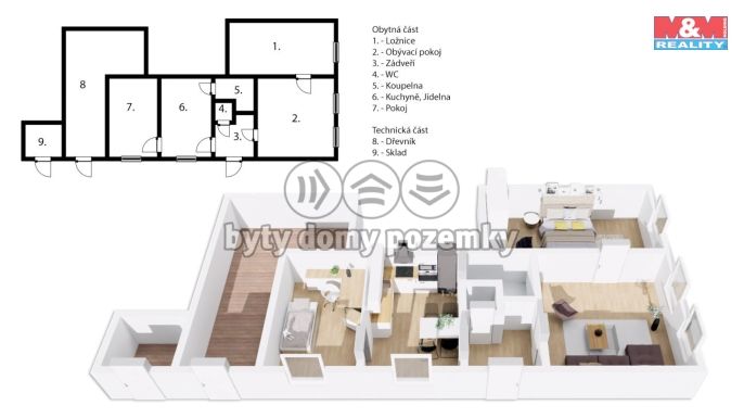 Prodej, Rodinný dům, Zdechovice