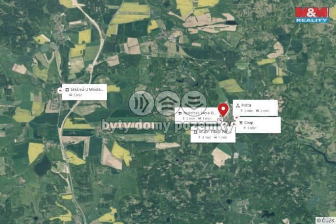 Prodej, Pozemek k bydlení, Ostrovec