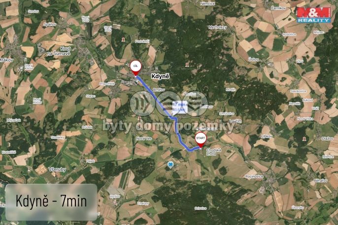 Prodej, Byt 3+1, Chodská Lhota