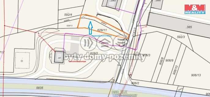 Pronájem, Komerční pozemky, Drslavice