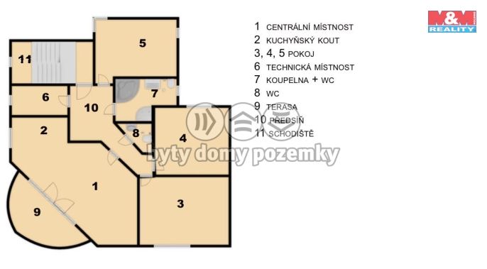 Pronájem, Byt 4+kk, Praha