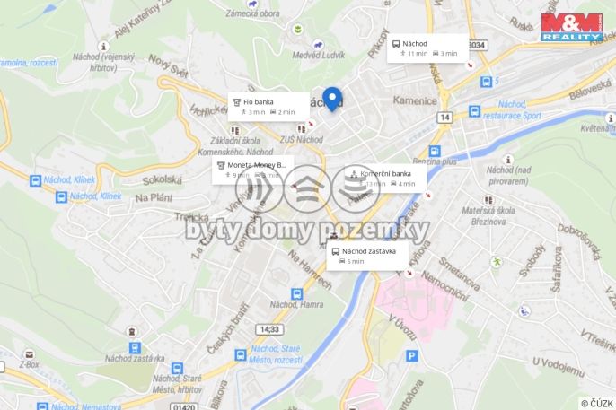 Prodej, Obchod a služby, Náchod