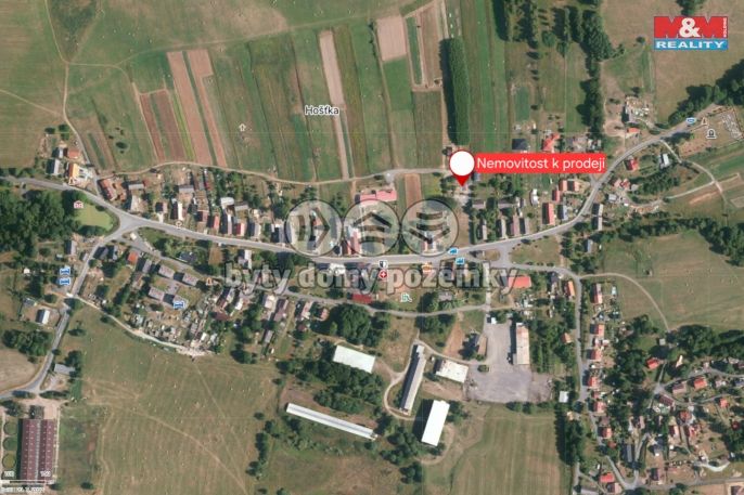 Prodej, Komerční pozemky, Hošťka