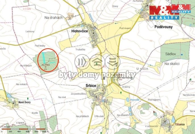 Prodej, Les, Hlohovčice