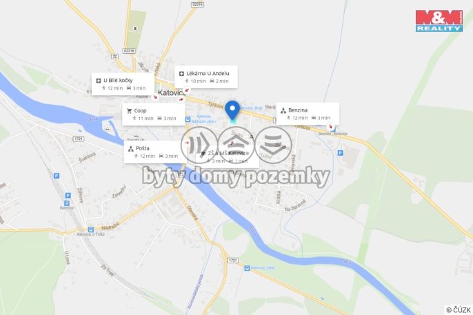 Prodej, Pozemek k bydlení, Katovice