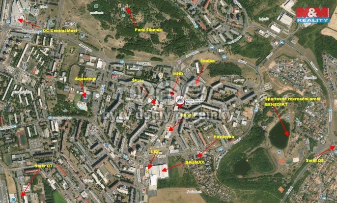 Prodej, Byt 3+1, Most