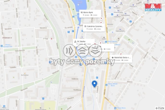 Prodej, Byt 3+kk, Příbram