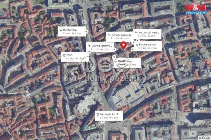 Pronájem, Obchod a služby, Praha