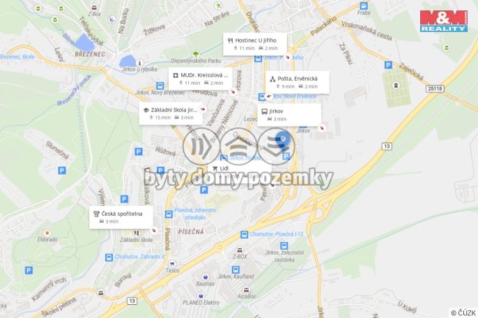 Prodej, Byt 4+1, Jirkov