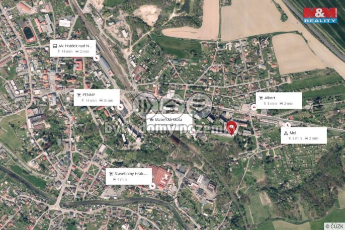 Pronájem, Byt 2+1, Hrádek nad Nisou