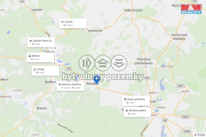 Prodej, Pozemek k bydlení, Bohatice