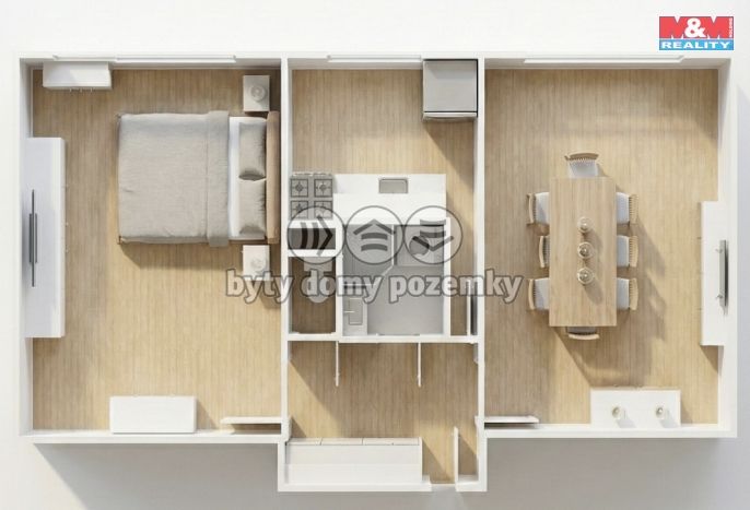 Prodej, Byt 2+1, Praha