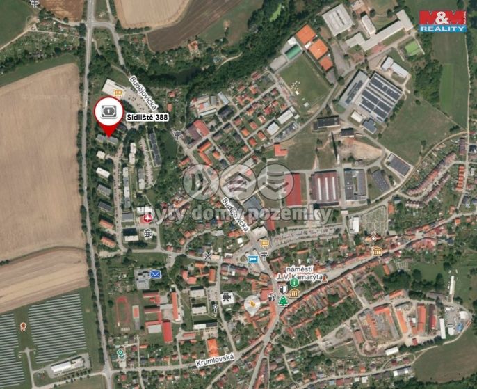 Pronájem, Byt 2+1, Velešín