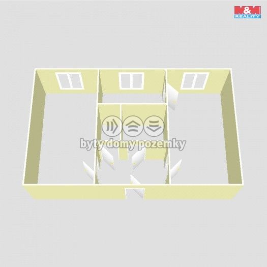 Prodej, Byt 2+1, Most