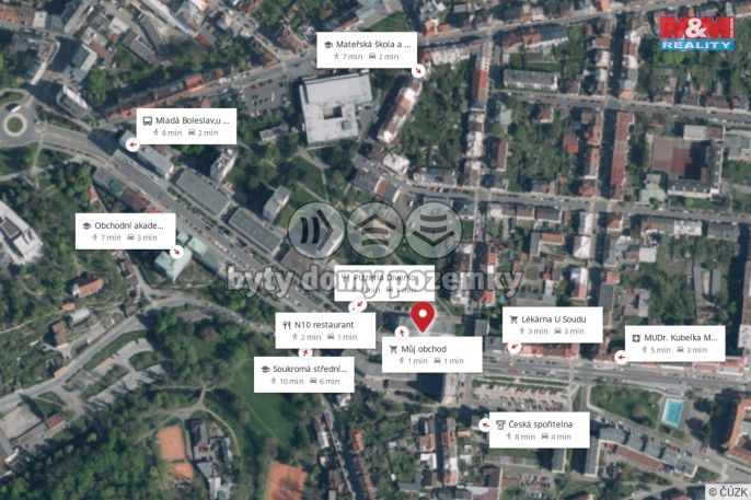 Pronájem, Byt 2+1, Mladá Boleslav