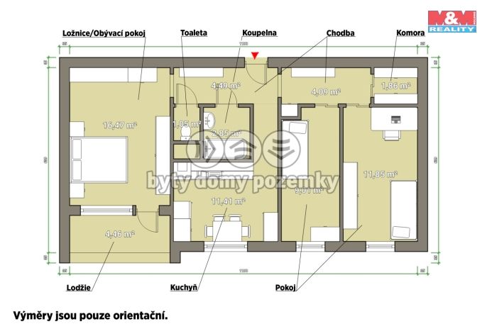 Prodej, Byt 3+1, Plzeň