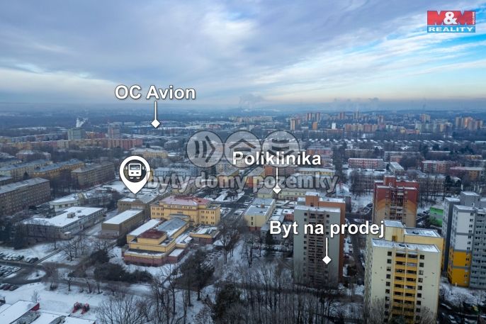 Prodej, Byt 3+1, Ostrava