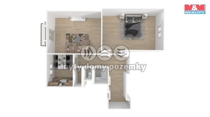 Prodej, Byt 2+1, Plzeň