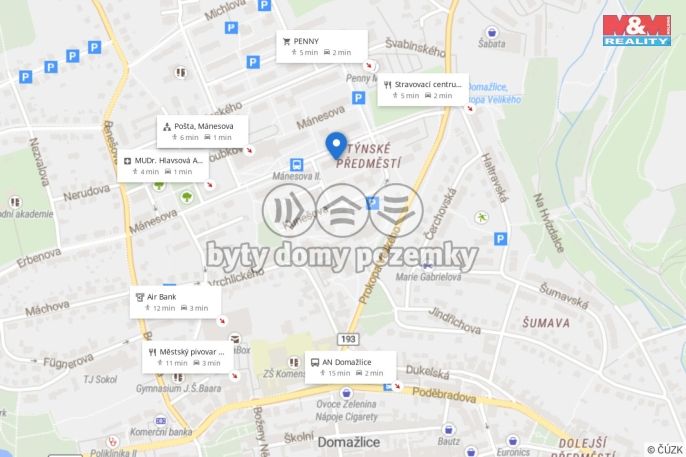 Prodej, Byt 2+1, Domažlice