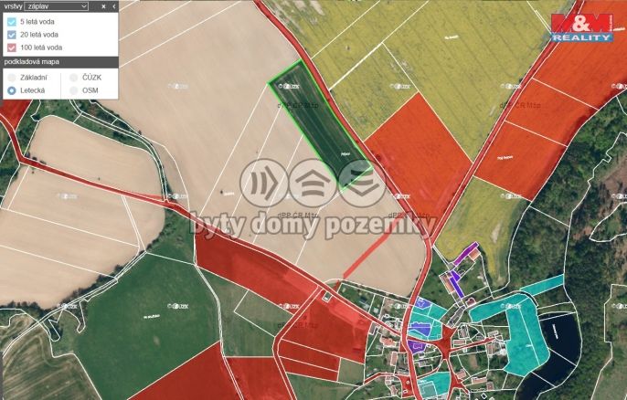 Prodej, Pole, Zbýšov