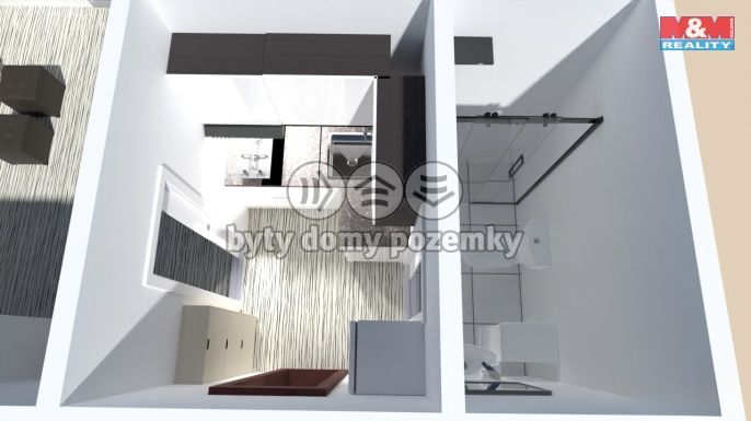 Prodej, Byt 1+kk, Opava