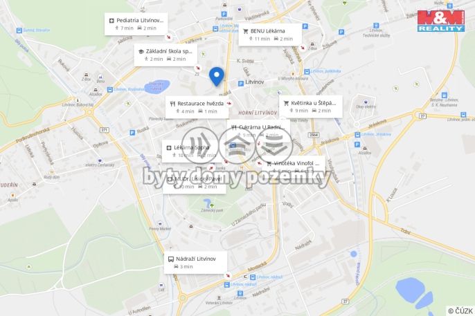 Prodej, Byt 1+1, Litvínov