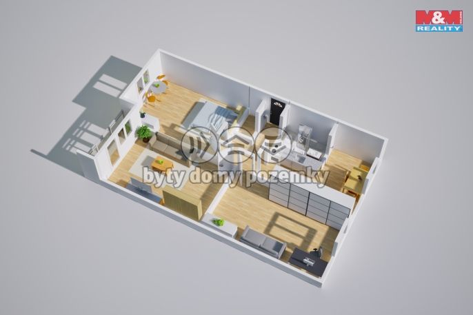 Prodej, Byt 3+1, Krupka