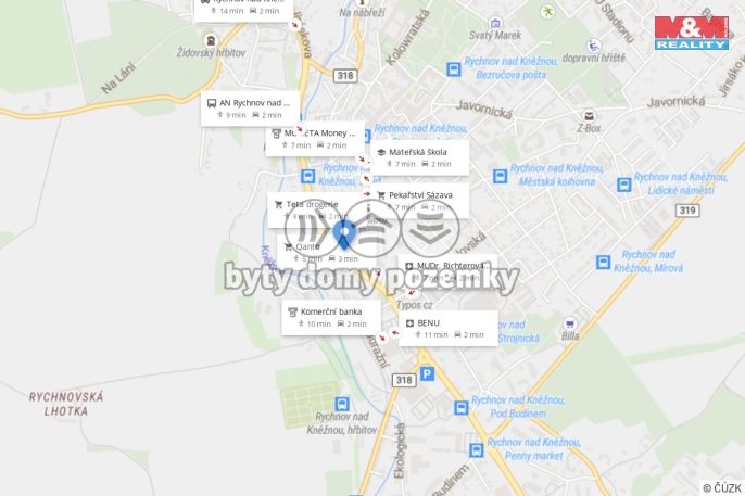 Prodej, Byt 3+1, Rychnov nad Kněžnou