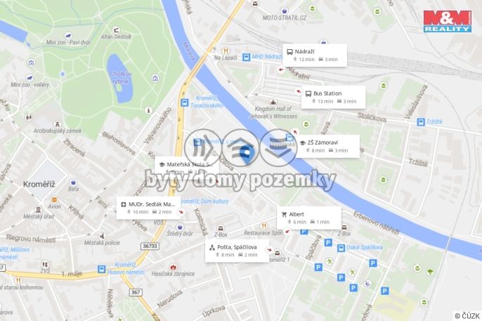 Prodej, Byt 2+kk, Kroměříž