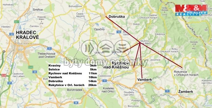 Prodej, Byt 2+1, Skuhrov nad Bělou