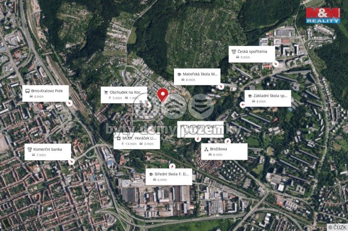 Prodej, Byt 1+kk, Brno