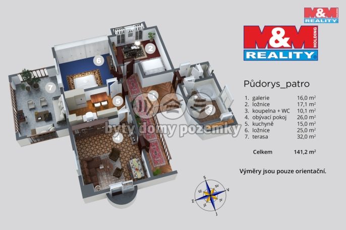 Prodej, Byt 4+1, Děčín