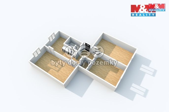 Prodej, Byt 3+1, Ústí nad Labem