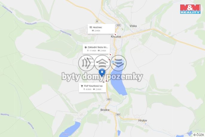 Prodej, Byt 2+1, Kněžice