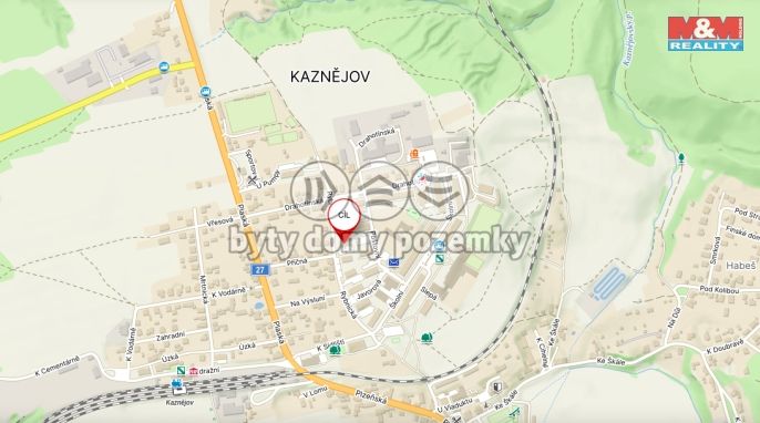 Prodej, Byt 3+kk, Kaznějov