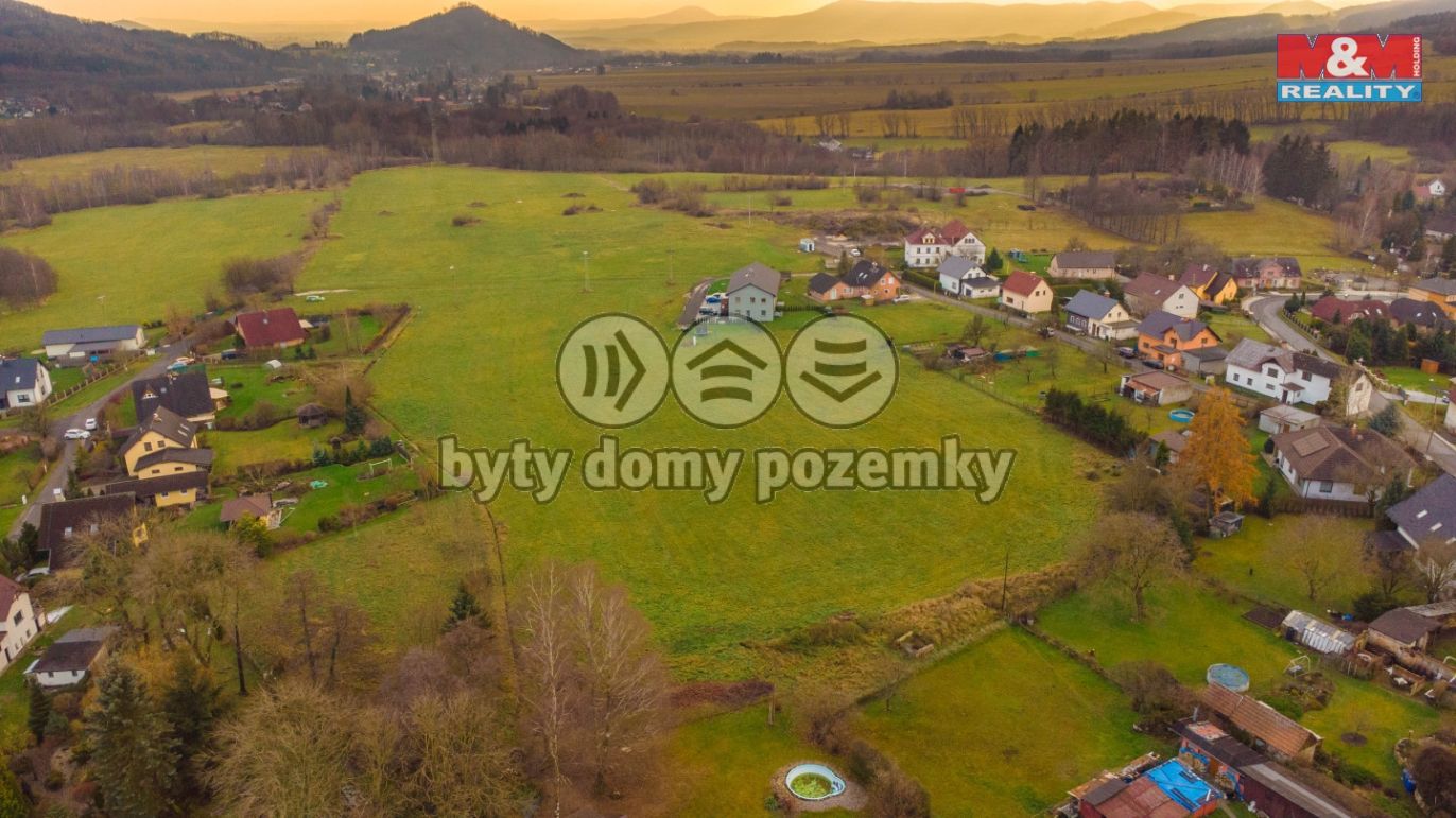 Pohled na pozemek
