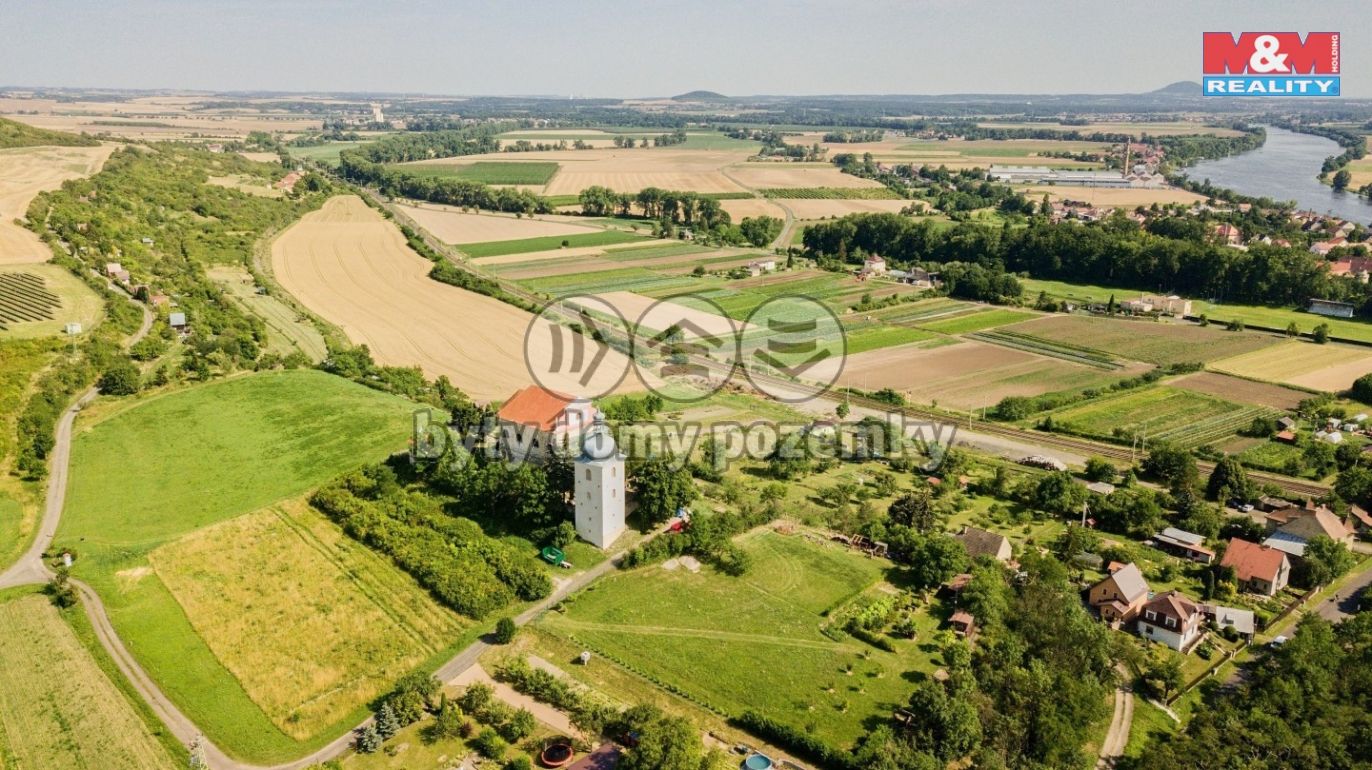 Obec - letecký pohled