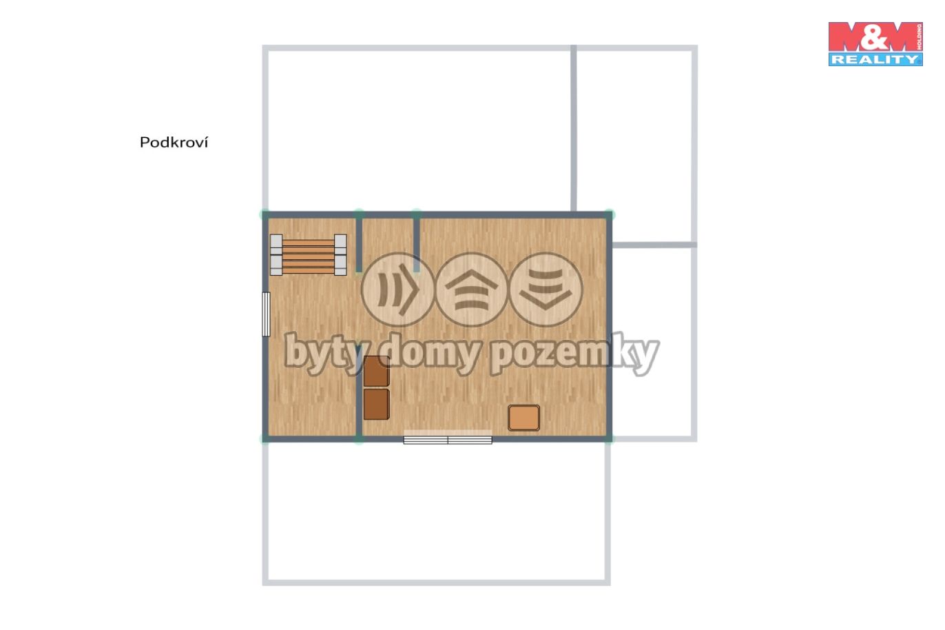 Prodej chaty, 48 m², Poříčí nad Sázavou, Svárov