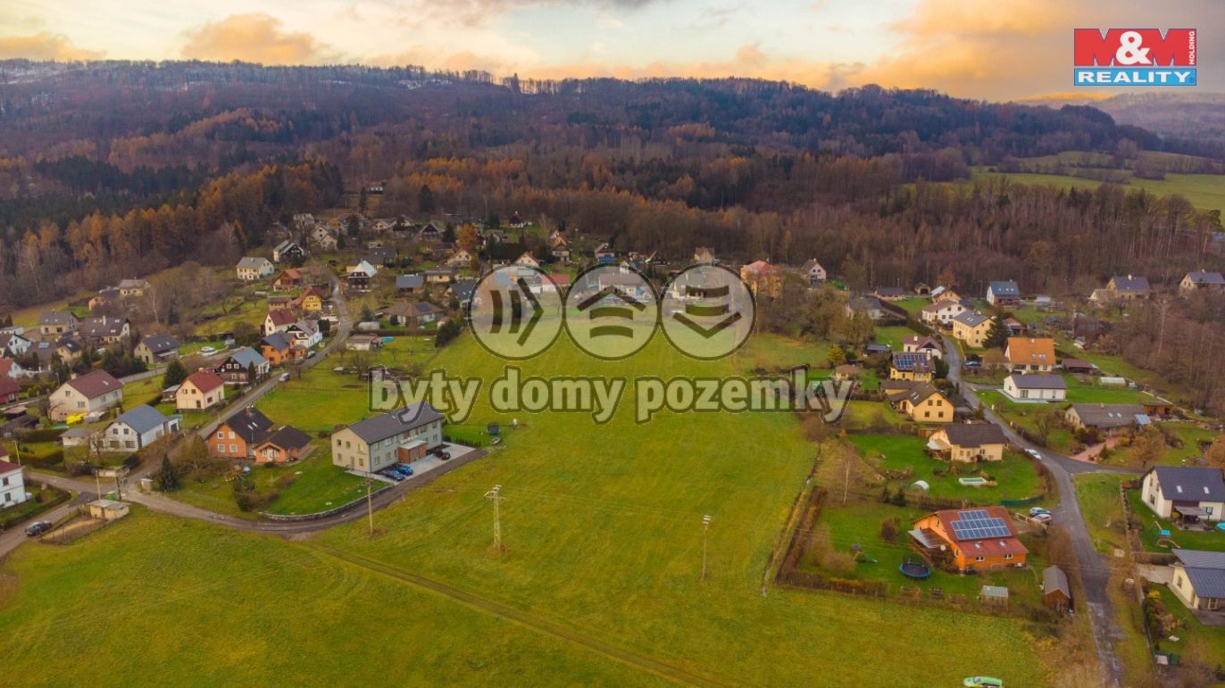 Pohled na pozemek